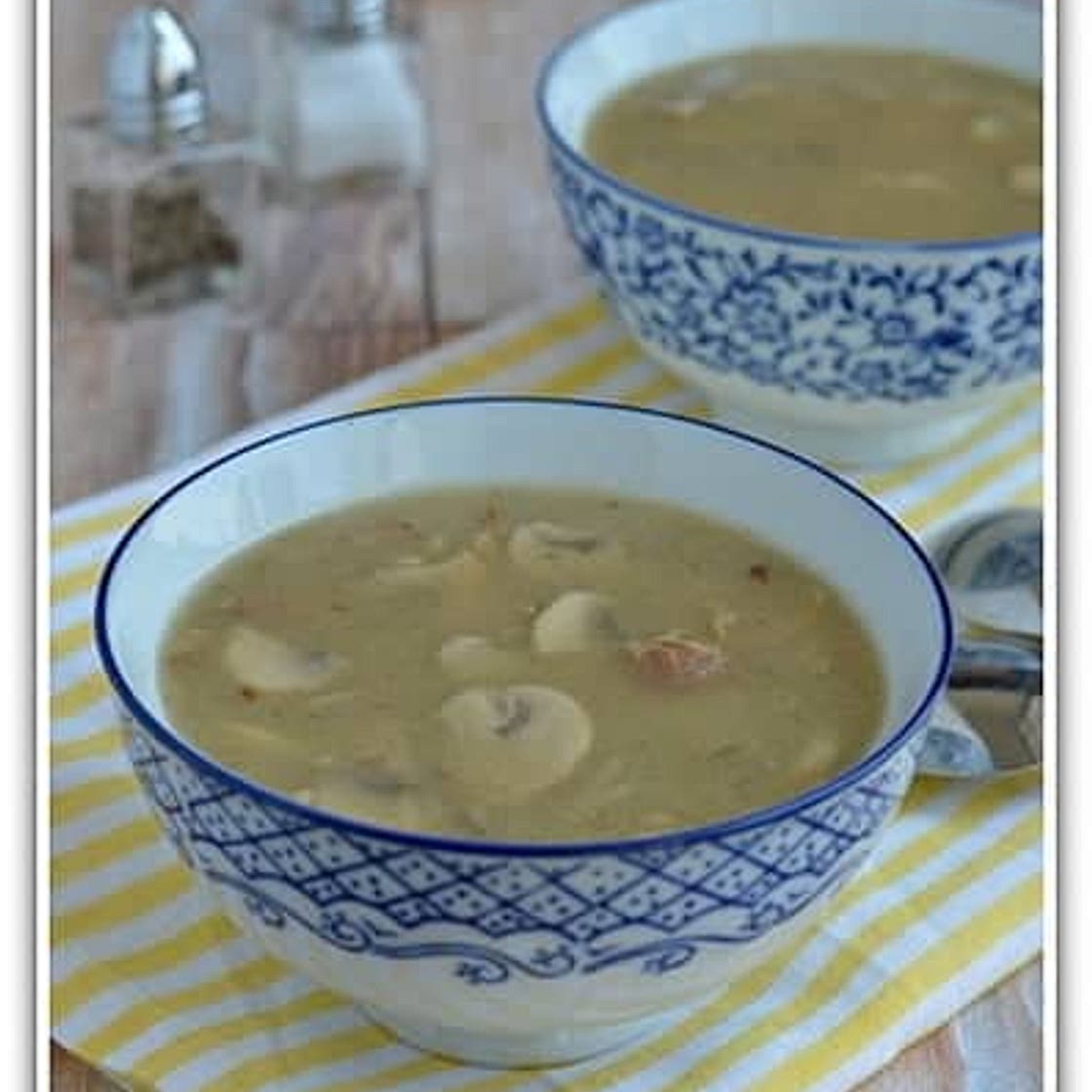 Czech Republic - Houbova Polevka Myslivecka ~ Hunter's Mushroom Soup - MySpicyKitchen