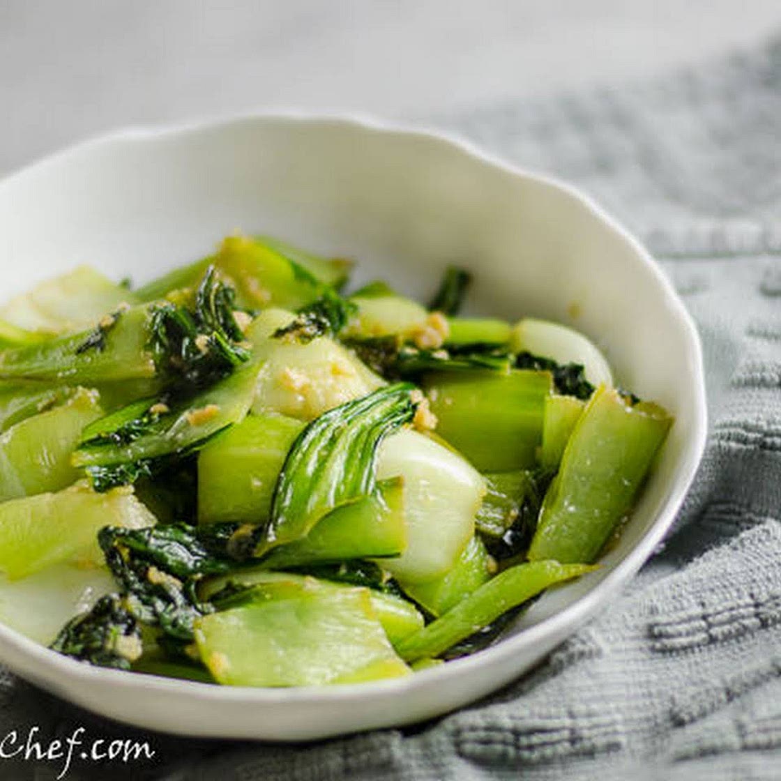 Ginger and Garlic Bok Choy Stir-Fry