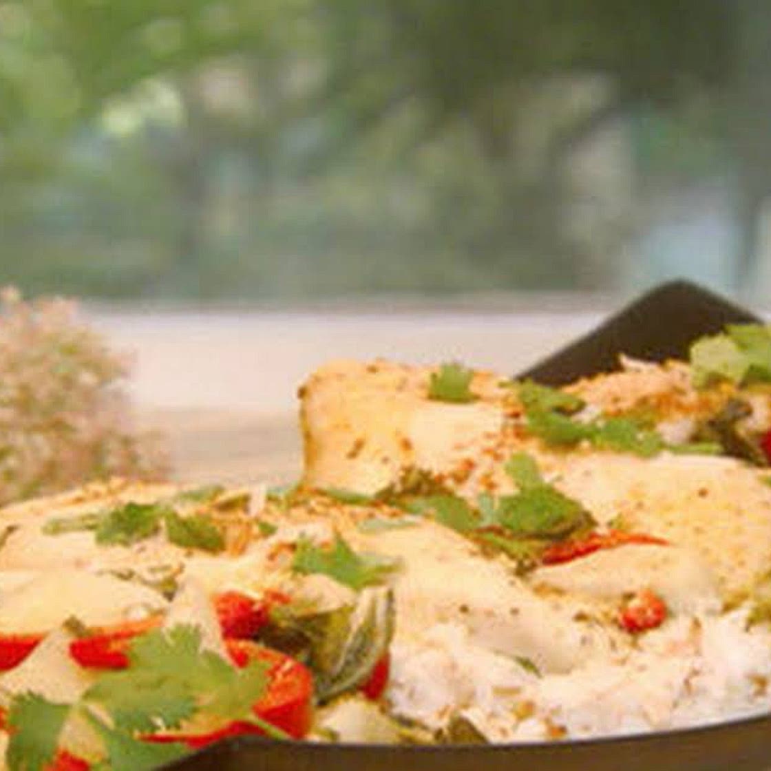 Sesame Red Curry Chicken with Bok Choy and Sweet Coconut Rice Recipe | Yummly