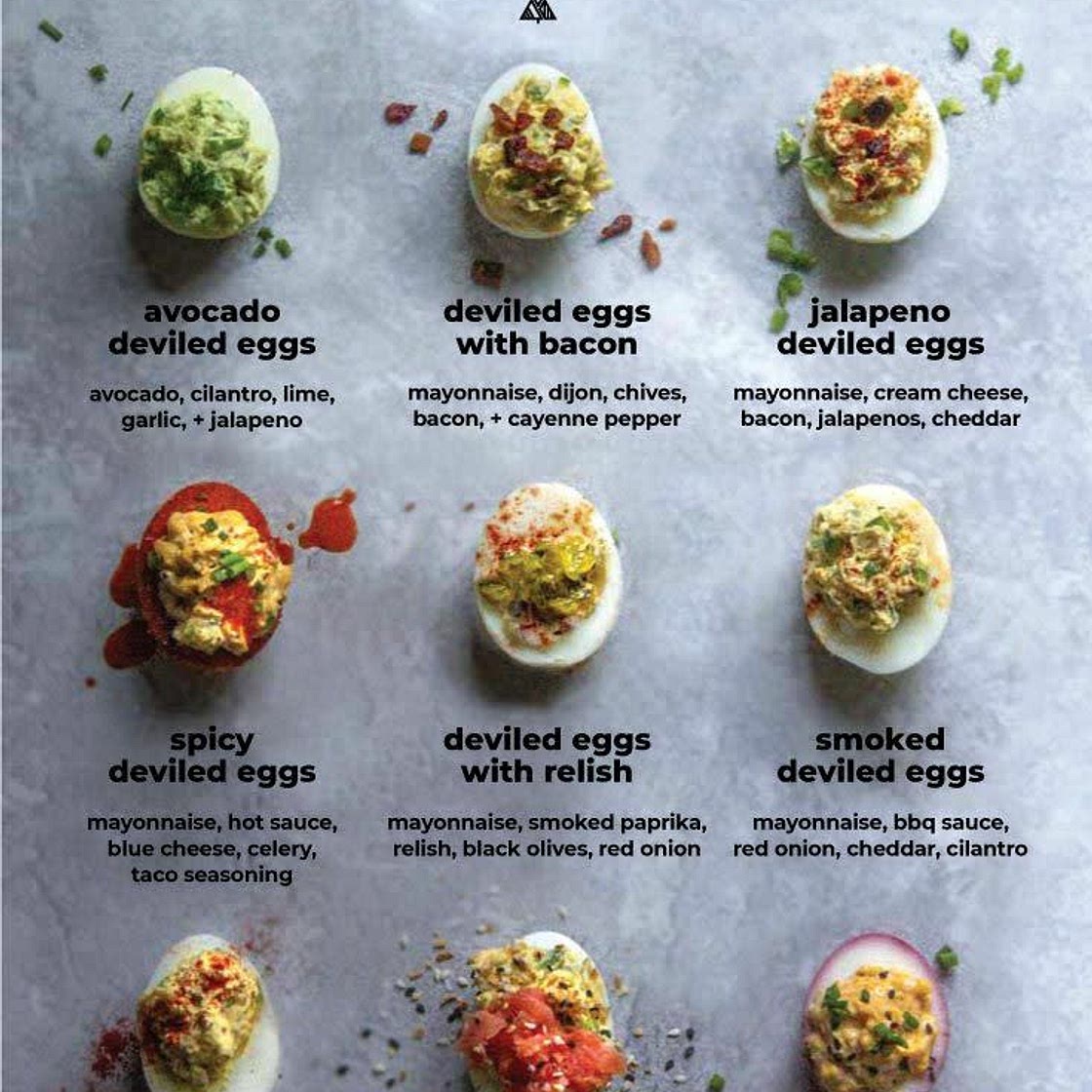 Devilled eggs