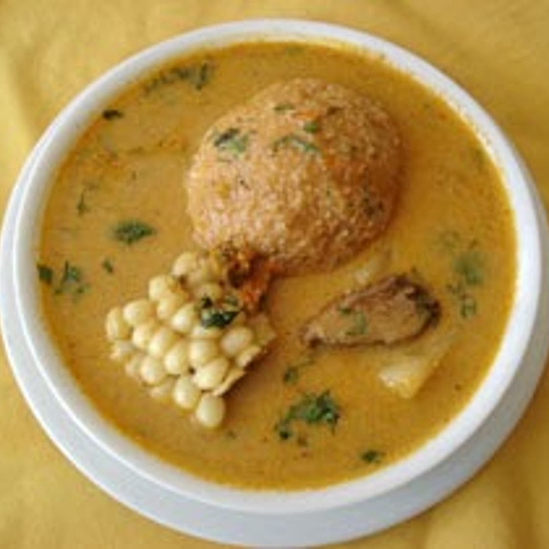 Ecuadroian Plantain soup - Ecuadorian