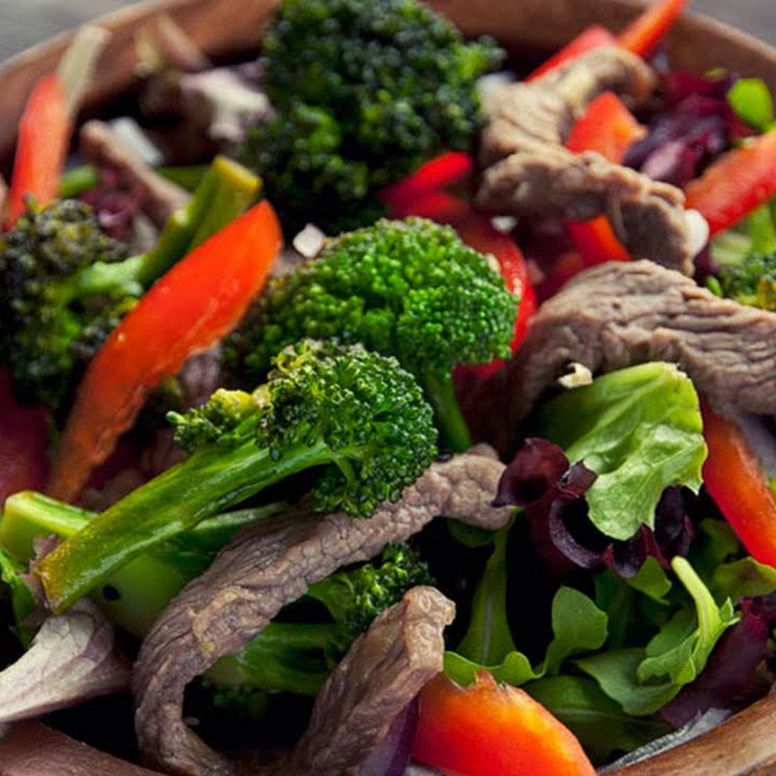 Gingered Beef Salad