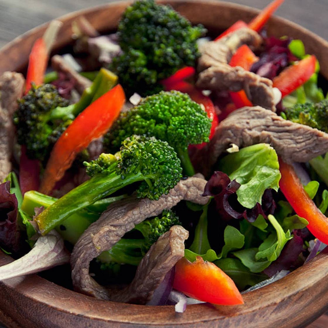 Gingered Beef Salad