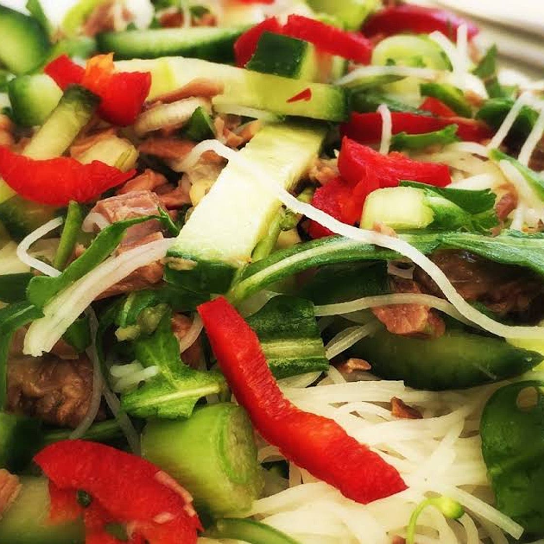 Thai Beef Noodle Salad Recipe | Yummly