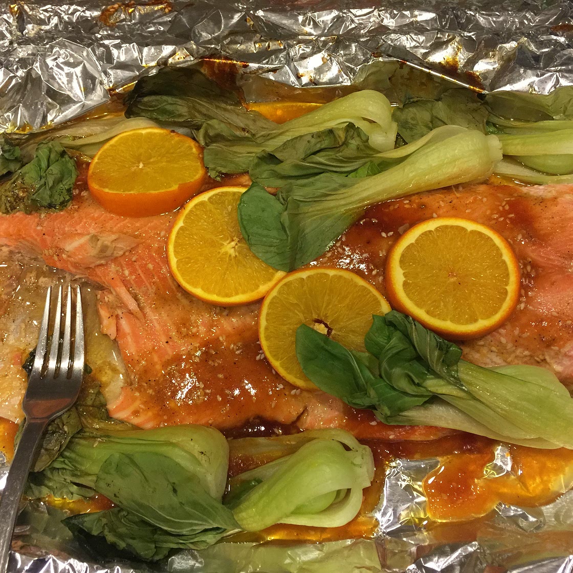 Baked Sweet and Sour Salmon