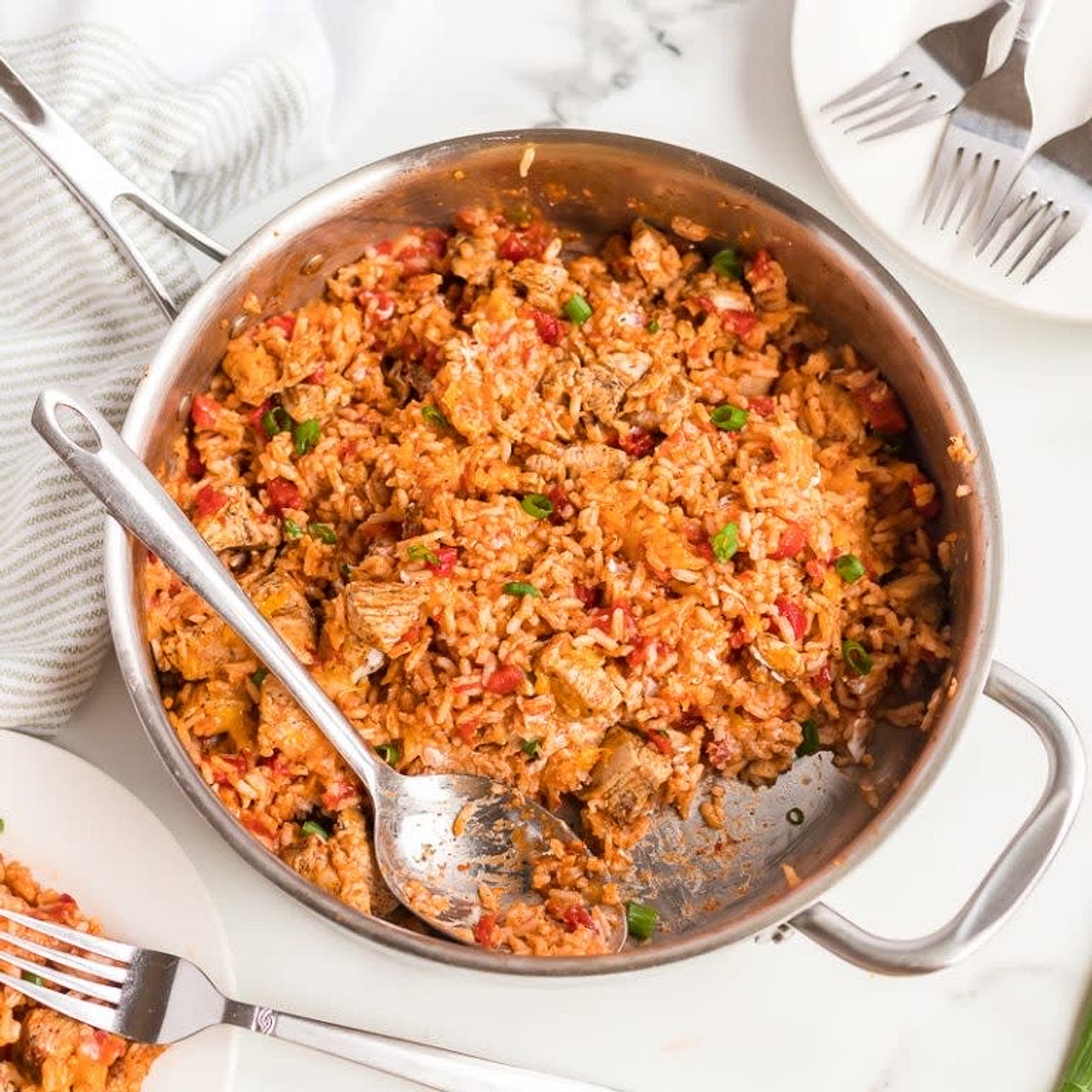 Rotel Southwest Chicken Skillet