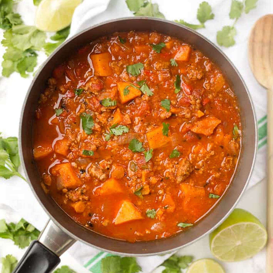 Paleo Sweet Potato Chili