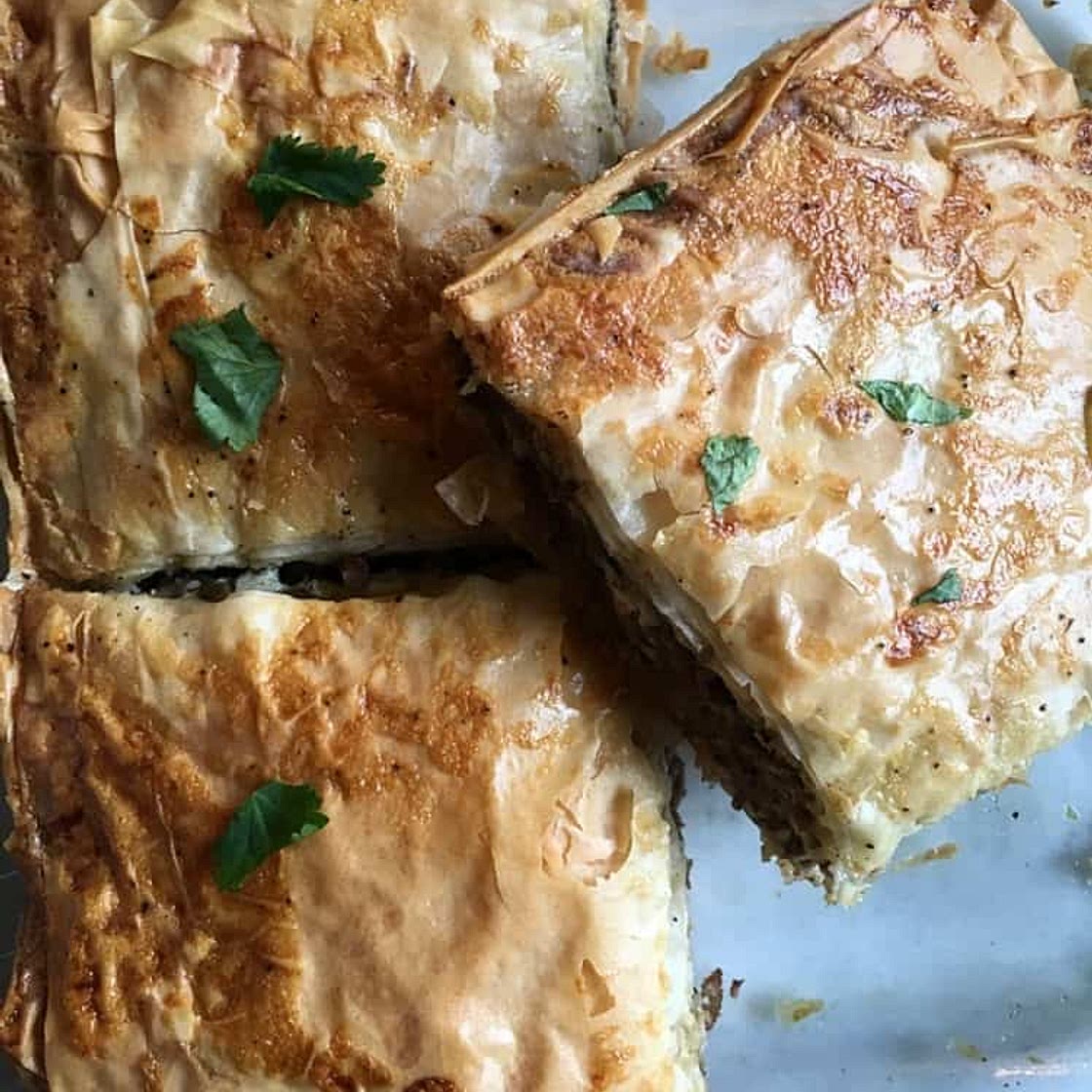 Phyllo Meat Pies (Egyptian Goulash) - Fufu's Kitchen