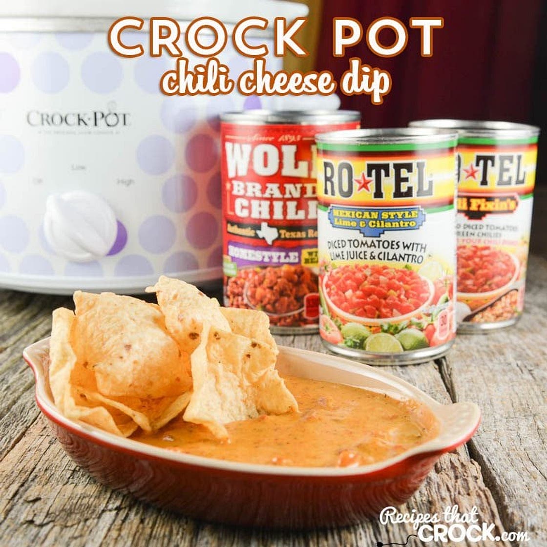 Crock Pot Chili Cheese Dip