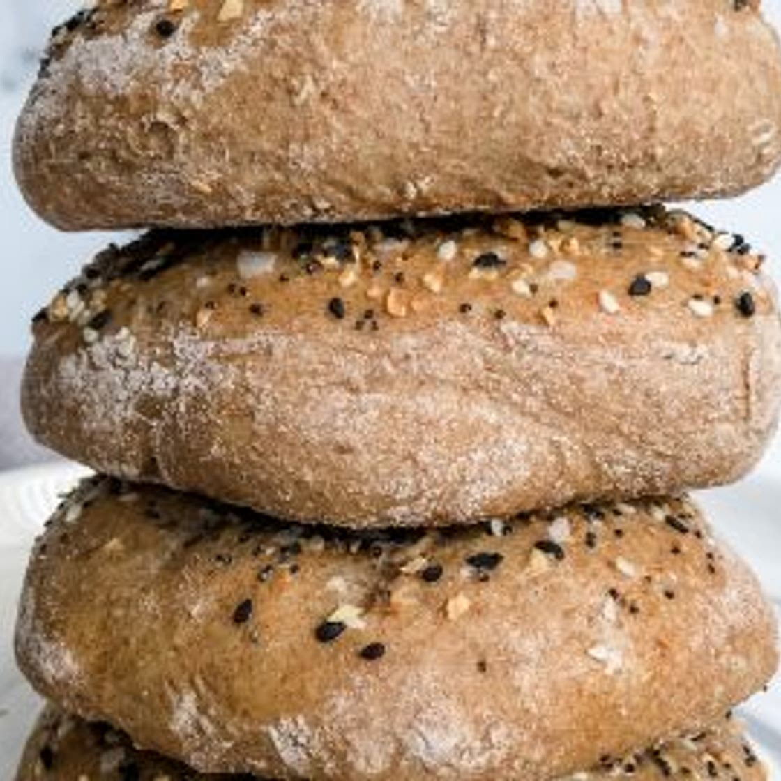 Healthy Four Ingredient Bagels