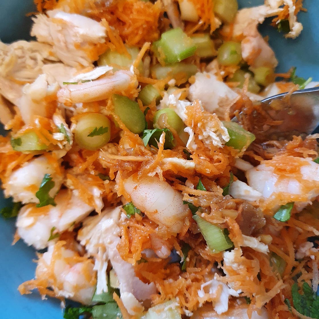 Vietnamese chicken salad