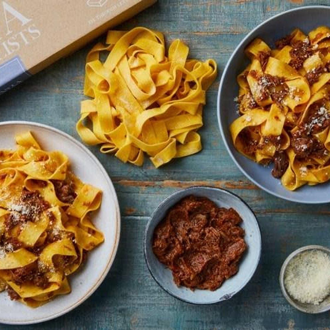 Beef shin and Barolo ragù