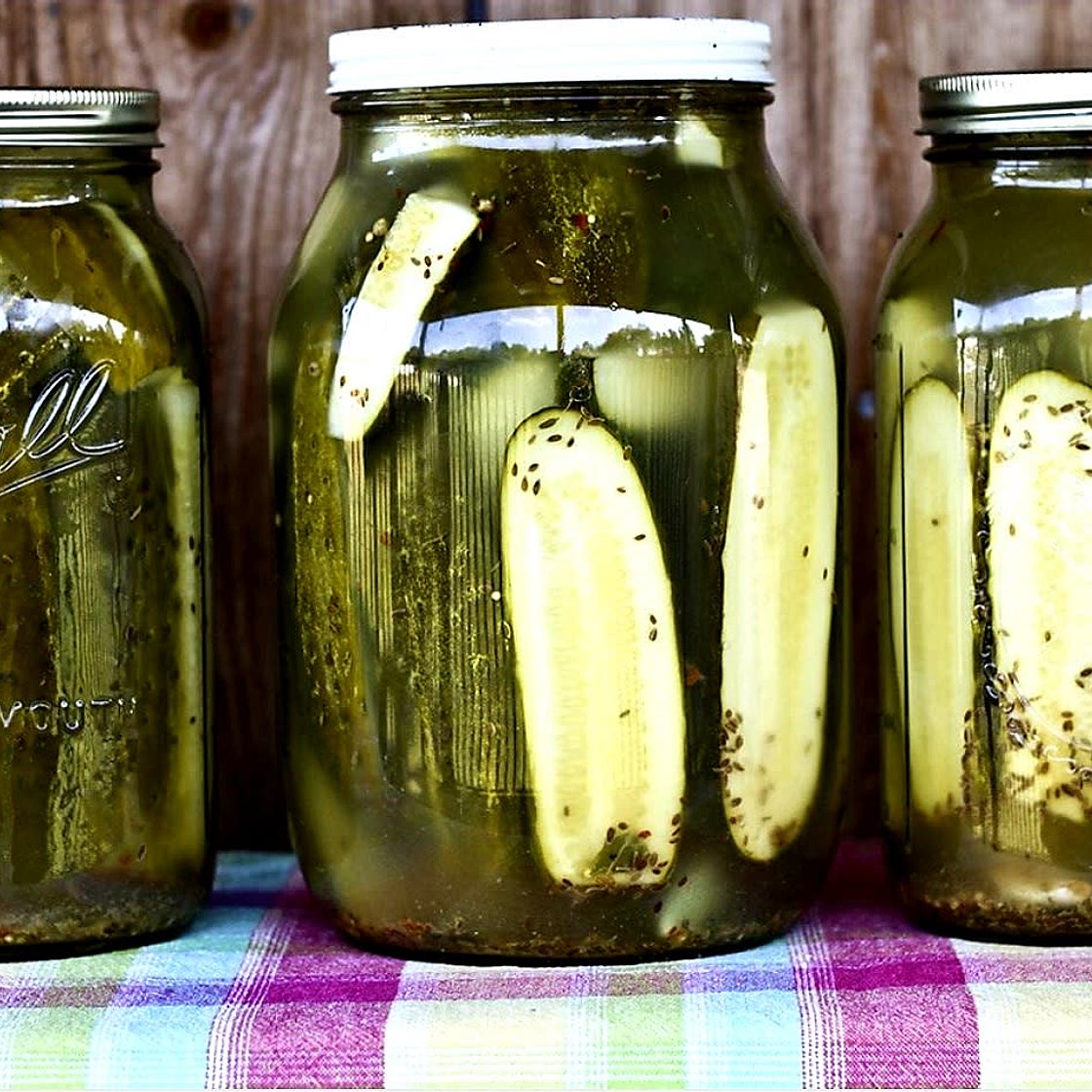 Homemade Dill Pickles