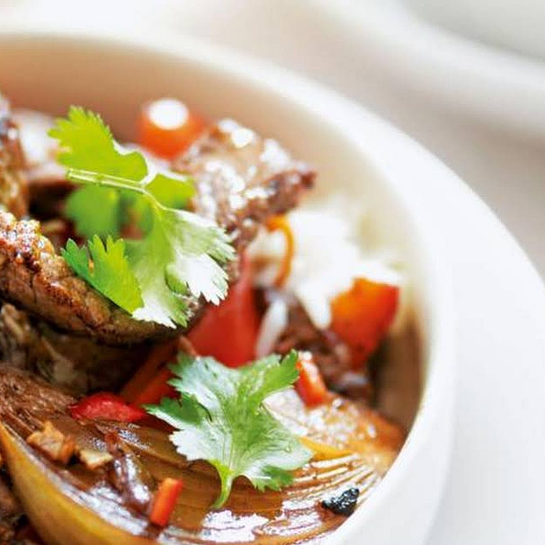 Thai Beef and Mixed Pepper Stir-Fry Recipe | Yummly