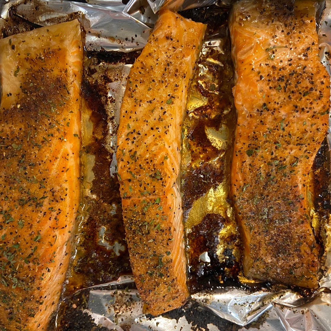 Lemon Pepper Salmon