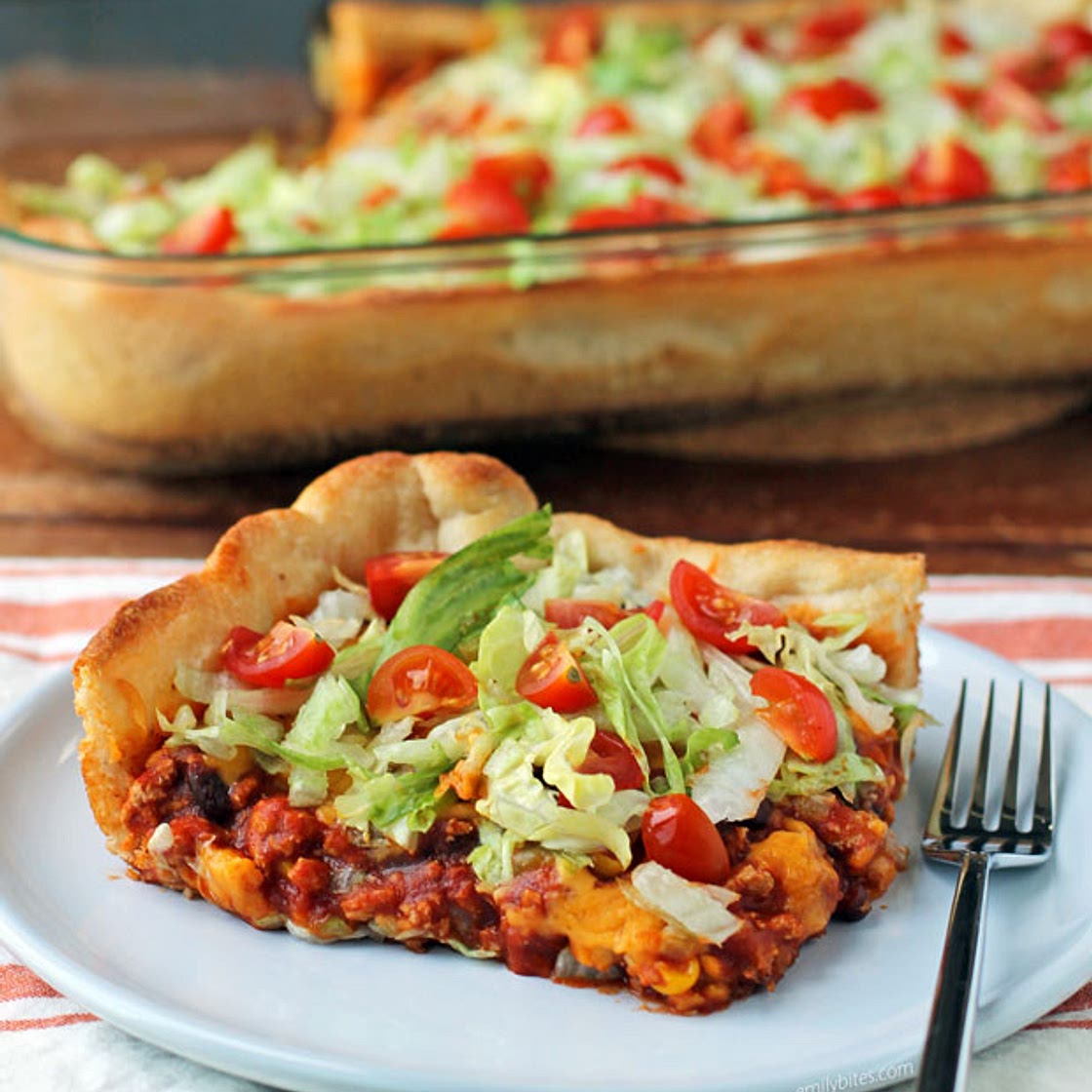 Deep Dish Taco Casserole