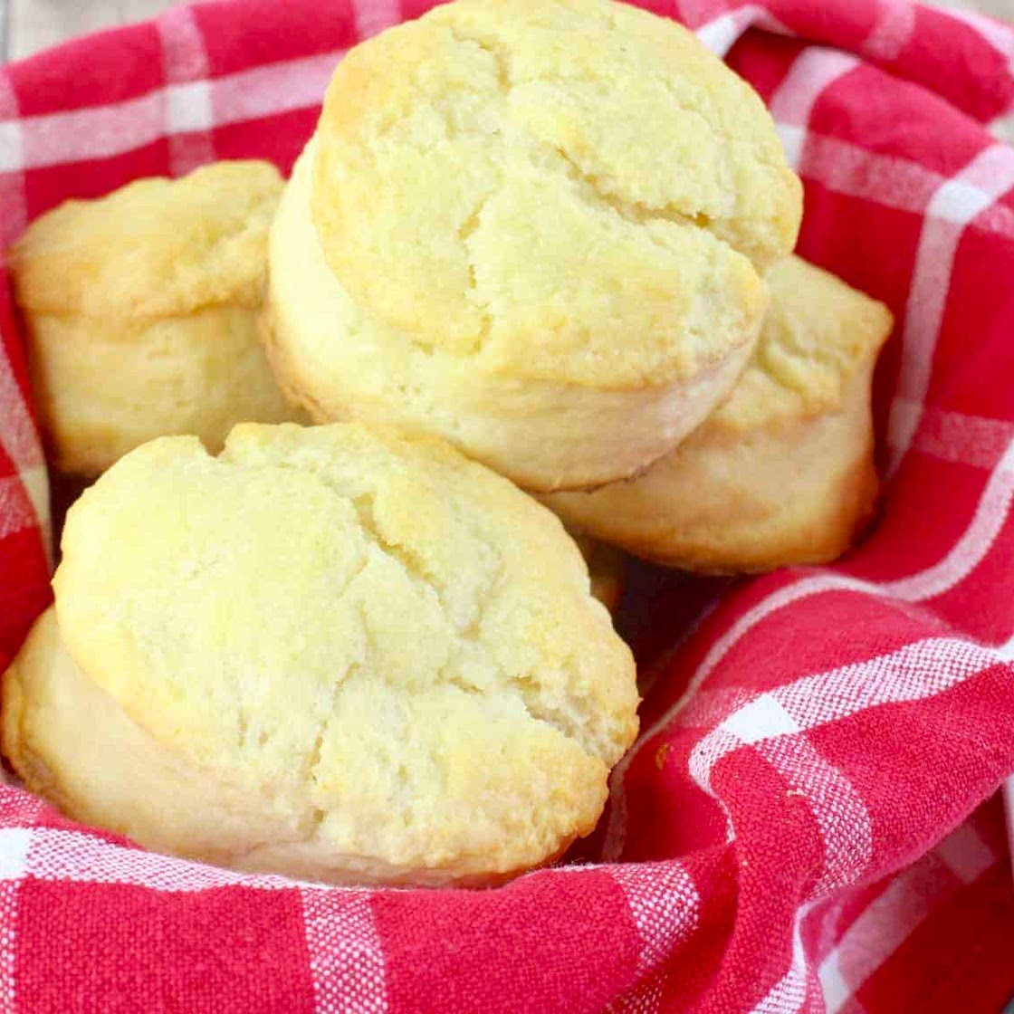 2-INGREDIENT CREAM BISCUITS