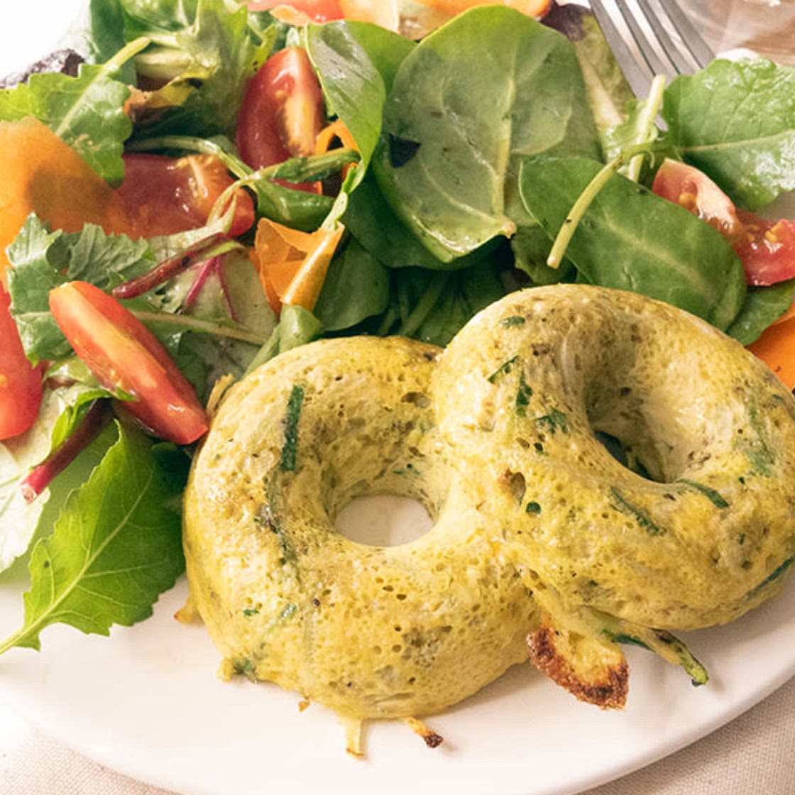 Zucchini-pesto donuts (WW Official)