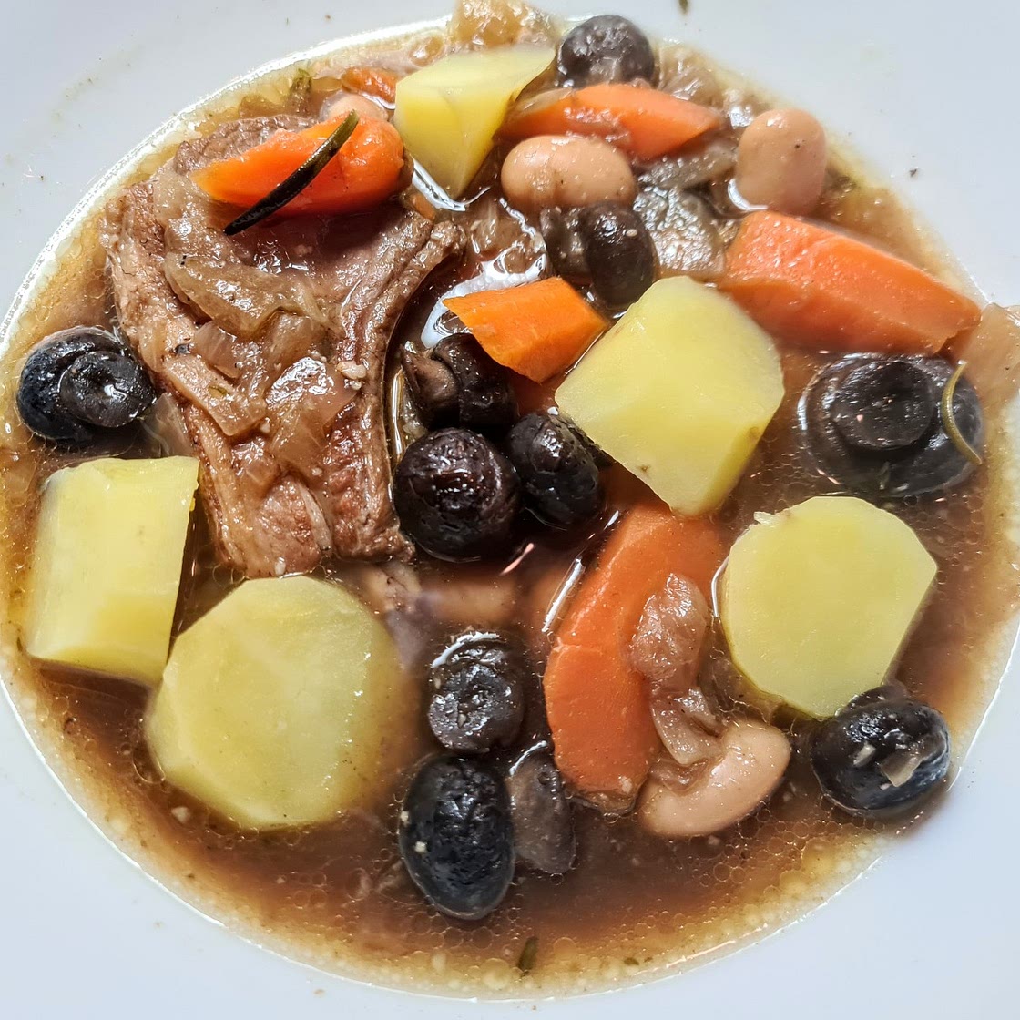 Lamb Chop Casserole (slow cooker)