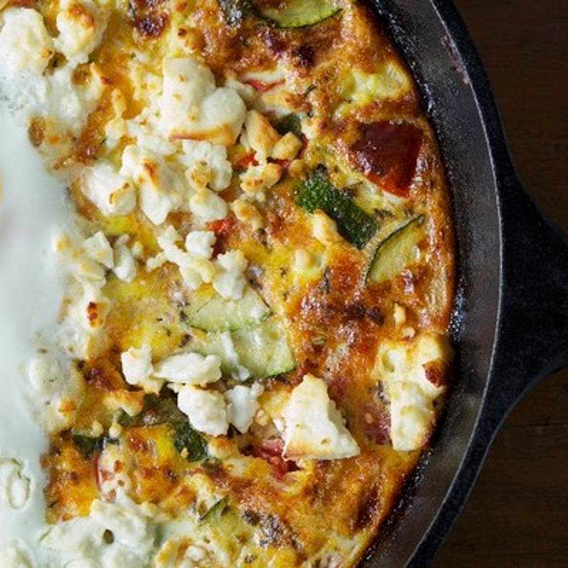 Vegetable Frittata with Feta