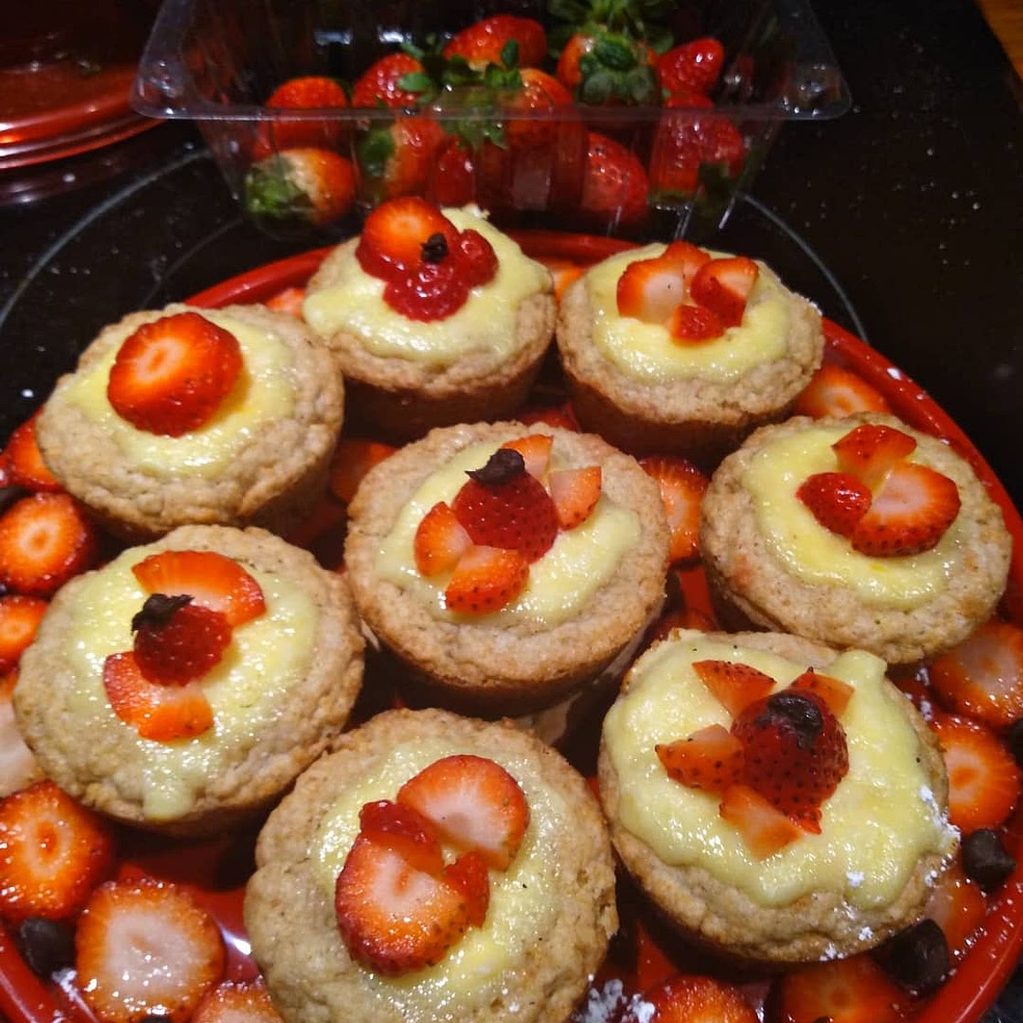 Strawberry Cheesecake Tarts