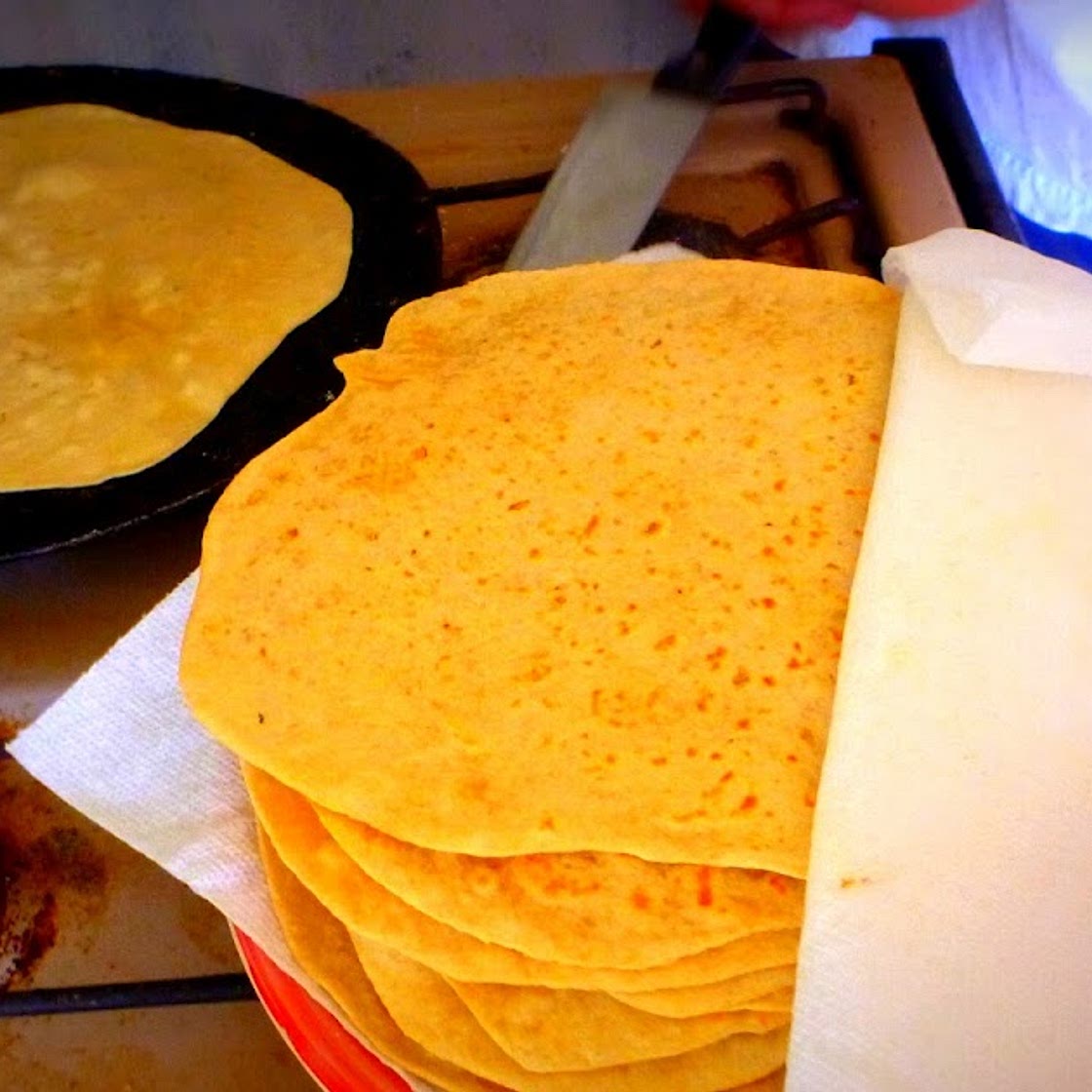 Making Roti from Scratch, Grenadian Style
