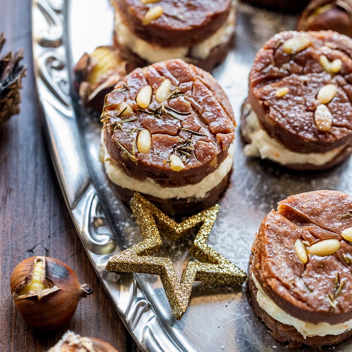 Chestnut cake with ricotta