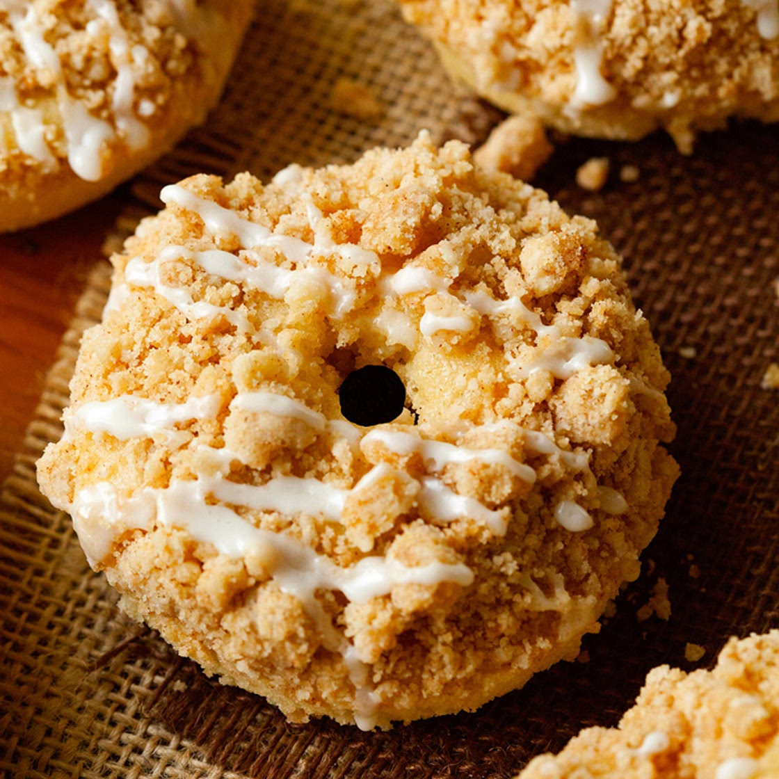 Coffee Cake Donuts