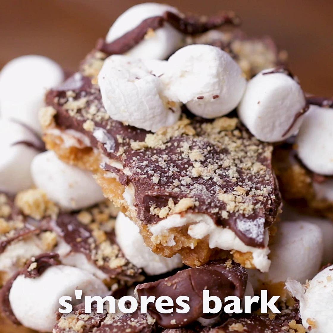S’mores Bark Recipe by Tasty