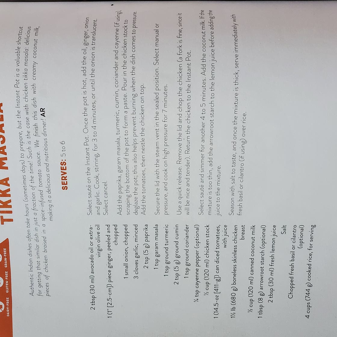 Chicken Tikka Masala