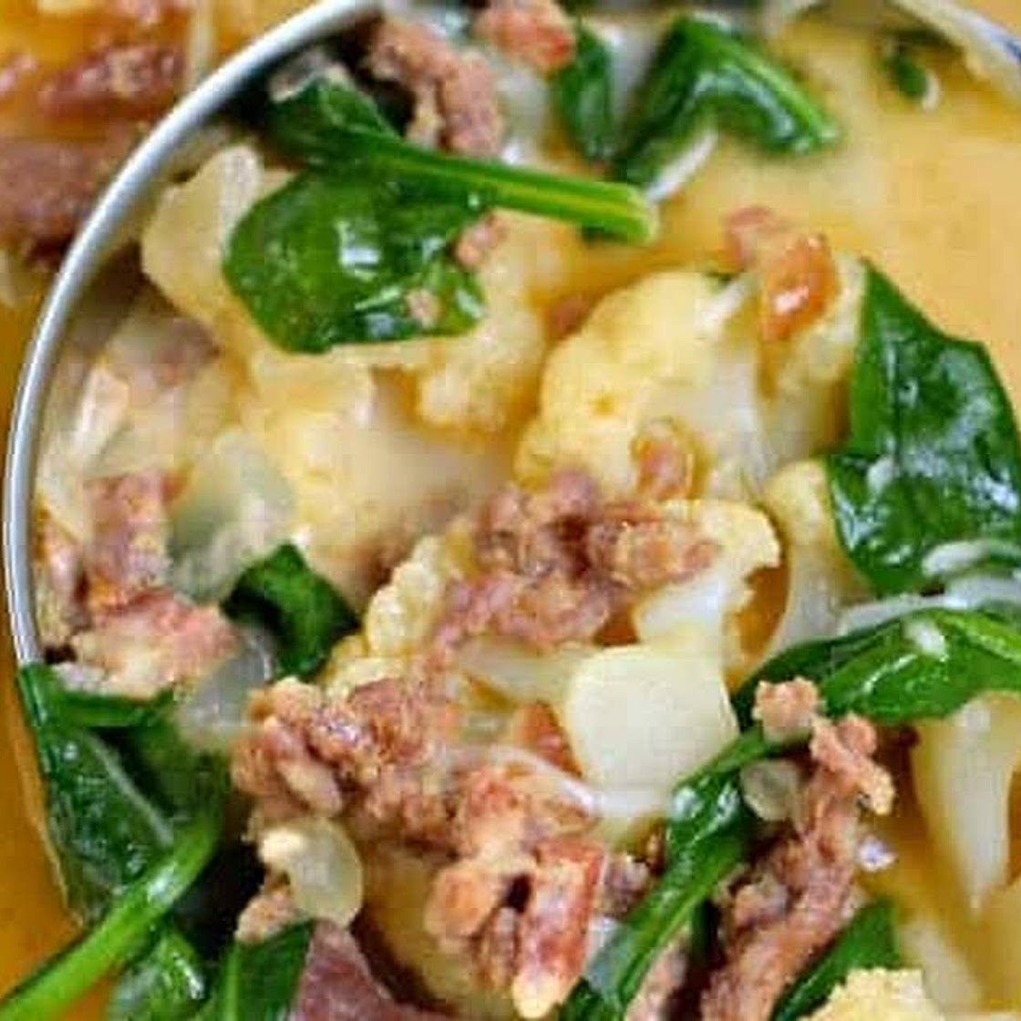 Low Carb Keto Zuppa Toscana Soup Recipe | Yummly