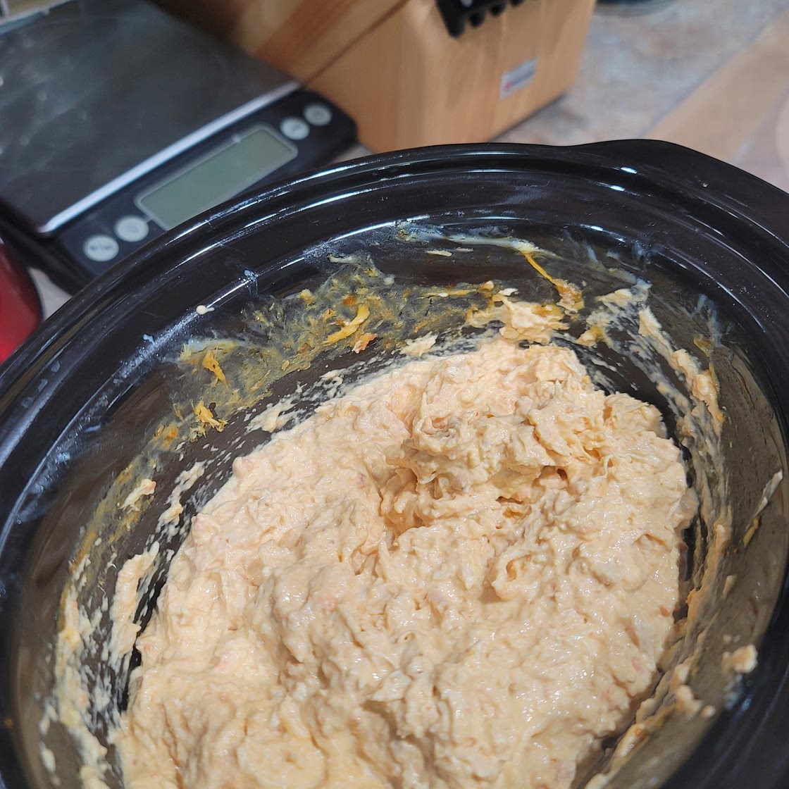 Slow Cooker Creamy Buffalo Chicken