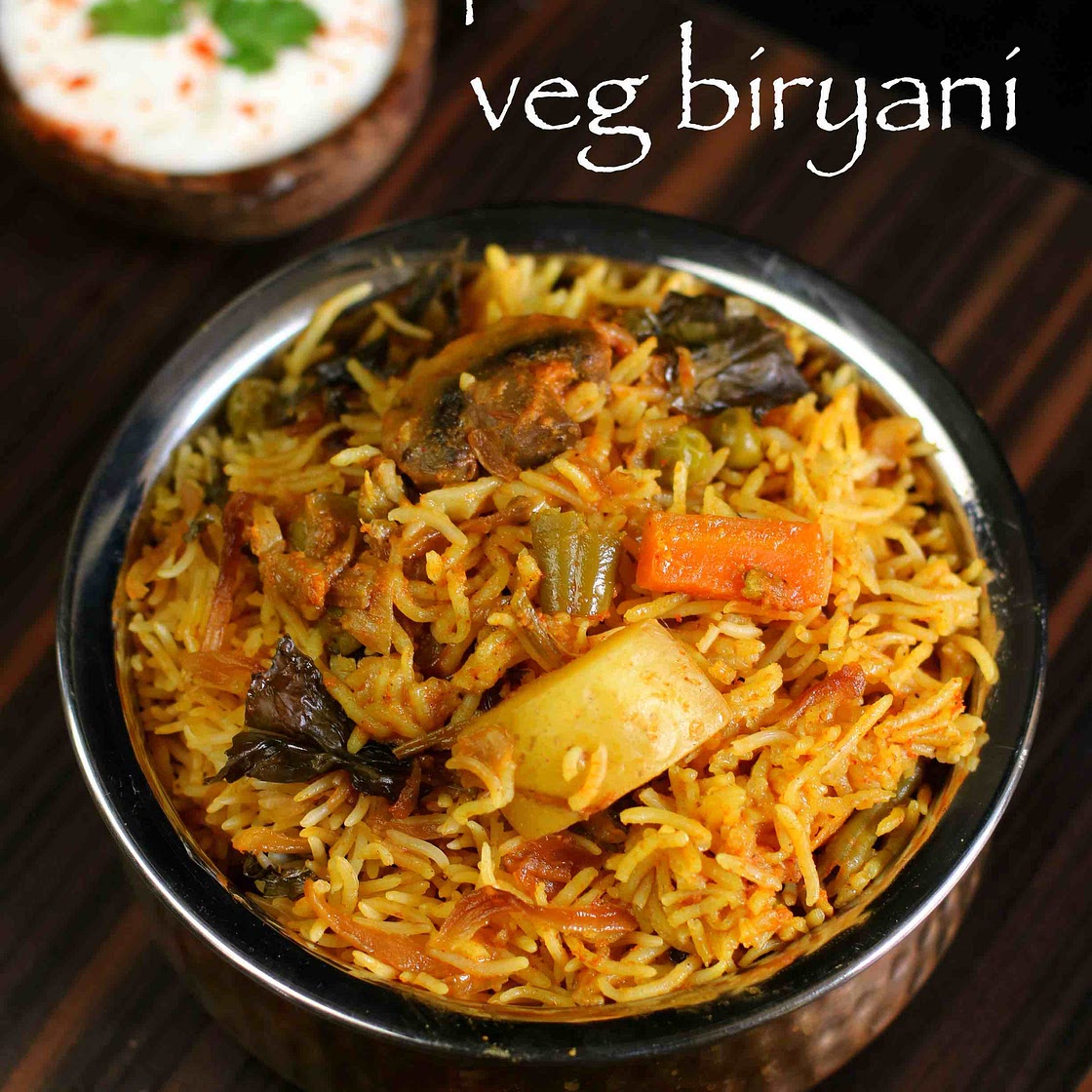 veg biryani in cooker | how to make vegetable biryani recipe in cooker