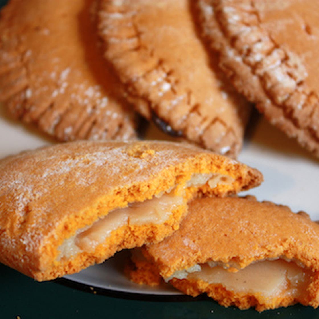Guatemalan Empanadas de Manjar de Leche (filled with custard)