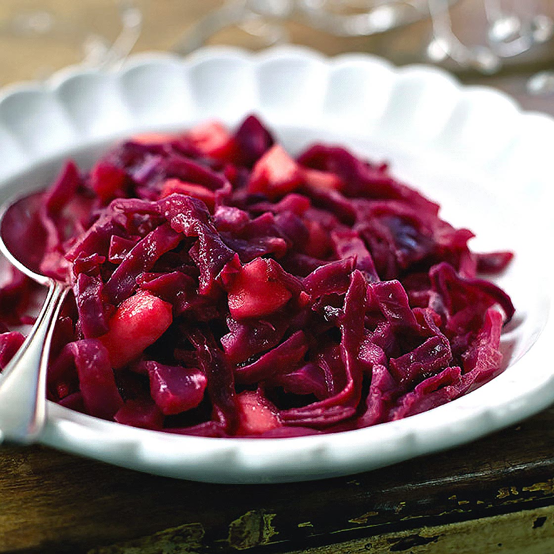 Christmas red cabbage