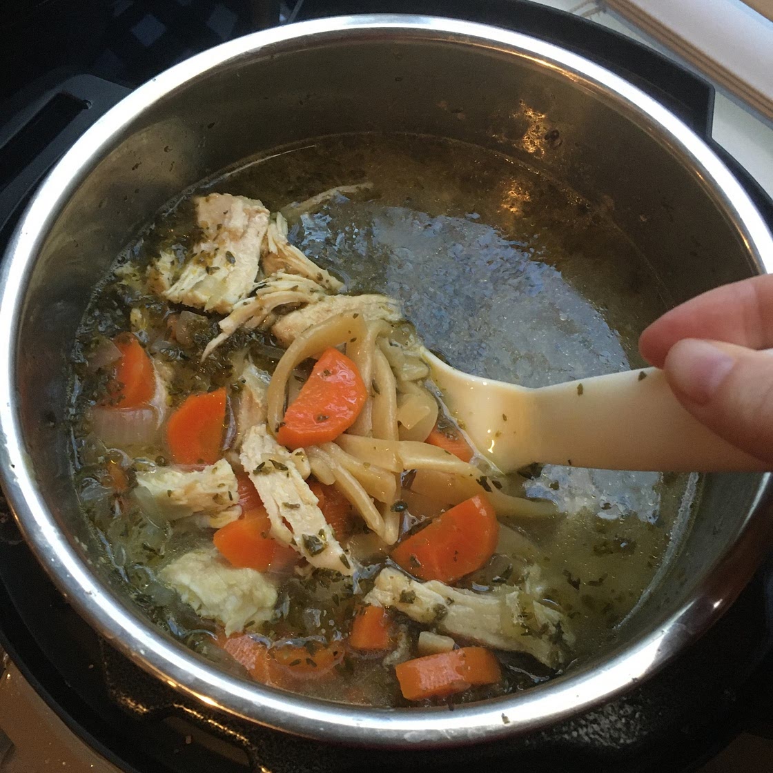 Instant Pot Chicken Noodle Soup