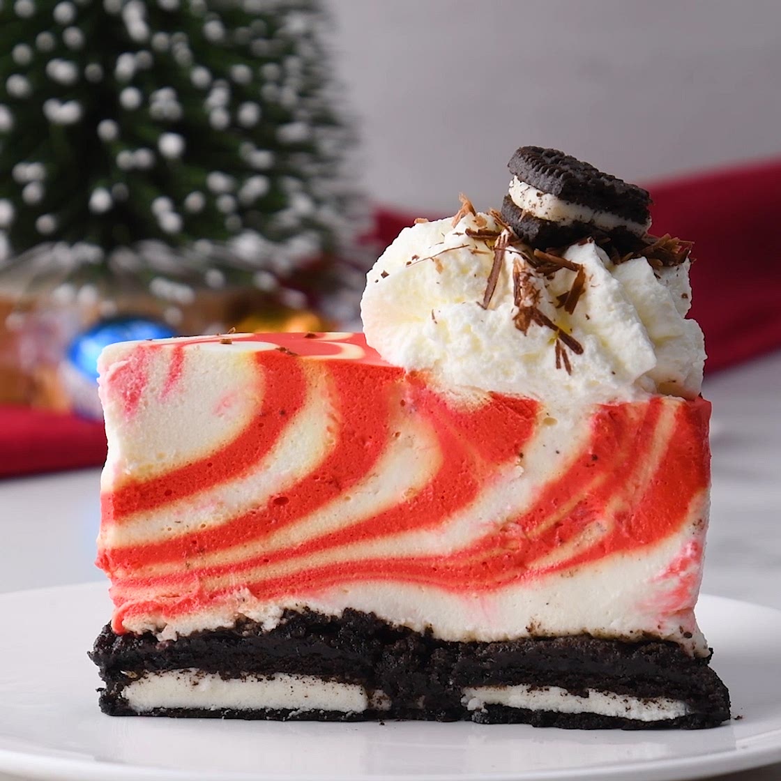 Red Velvet Marbled Cheesecake