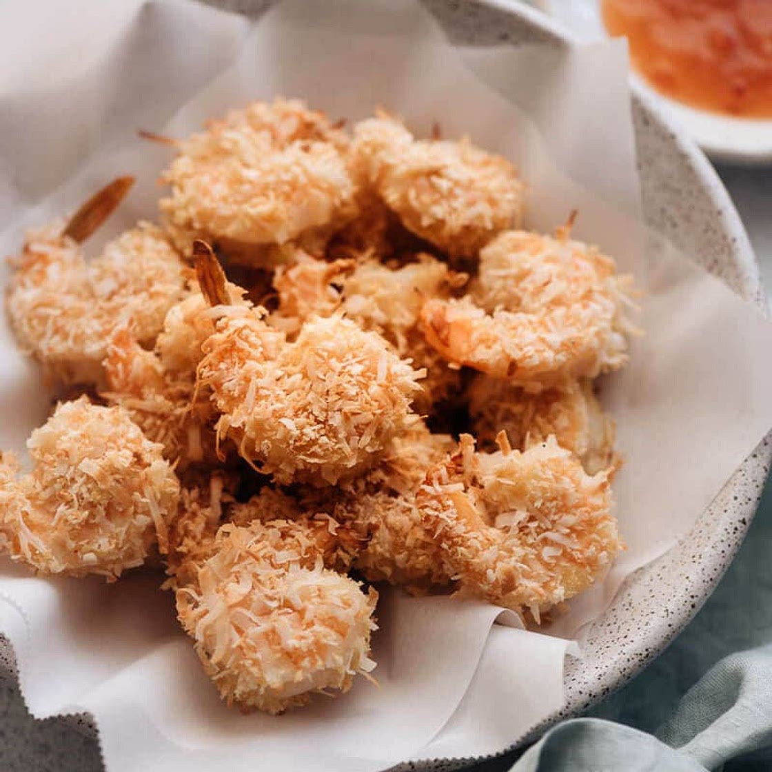 Crispy Baked Coconut Shrimp