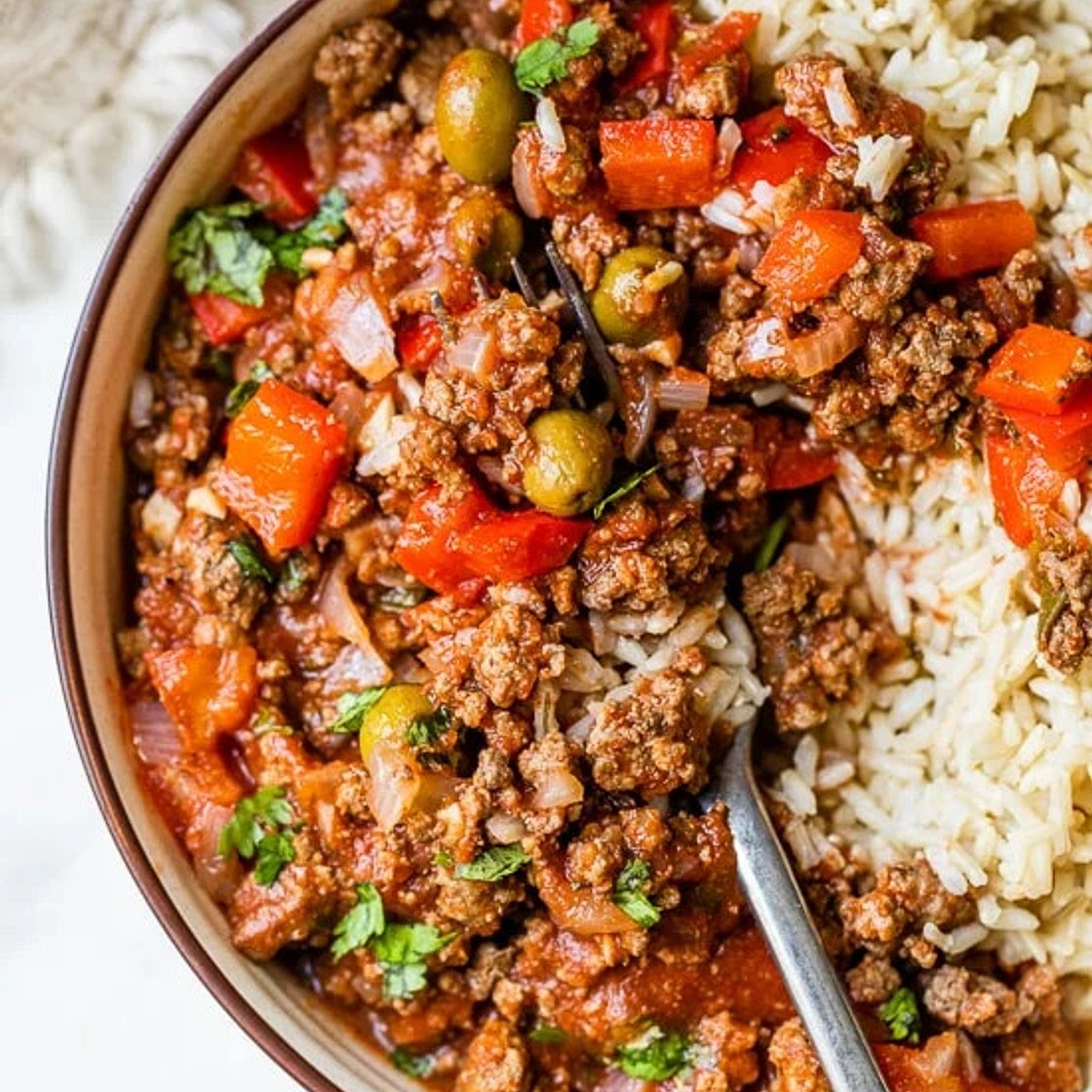 Crock Pot Picadillo (3 points 1/2 cup)