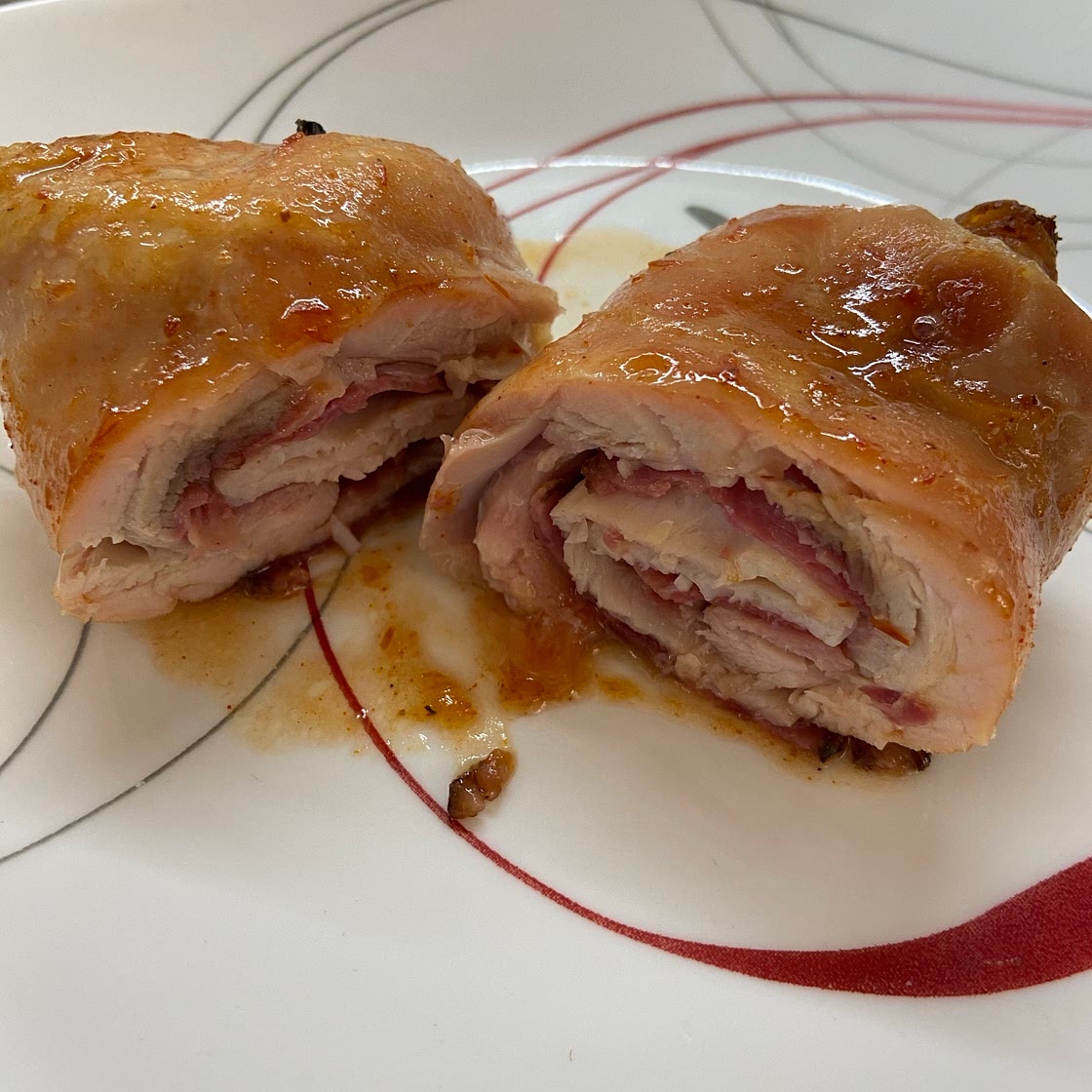 BBQ Pastrami Cutlet Rollup