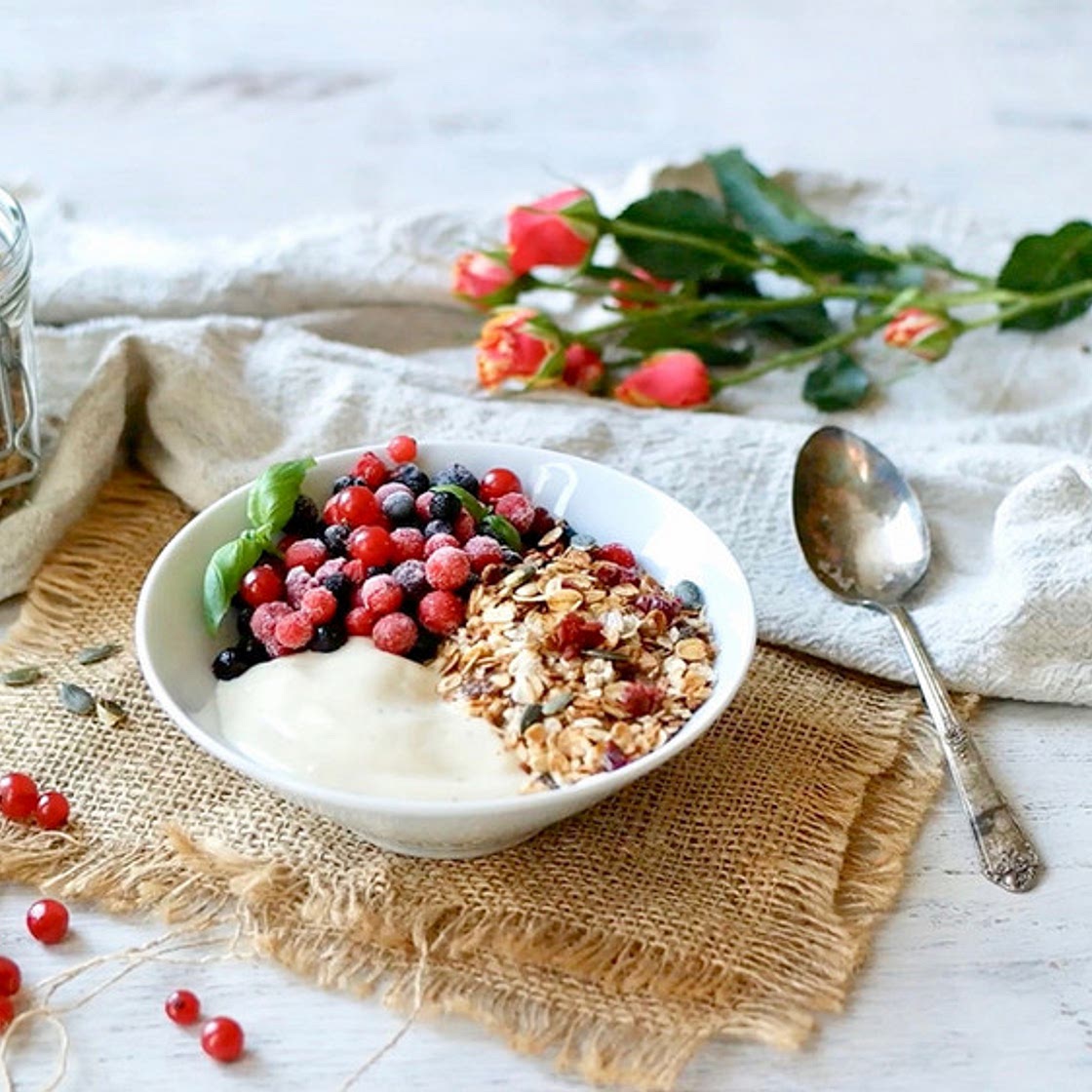 Crunchy Pecan & Cranberry Granola