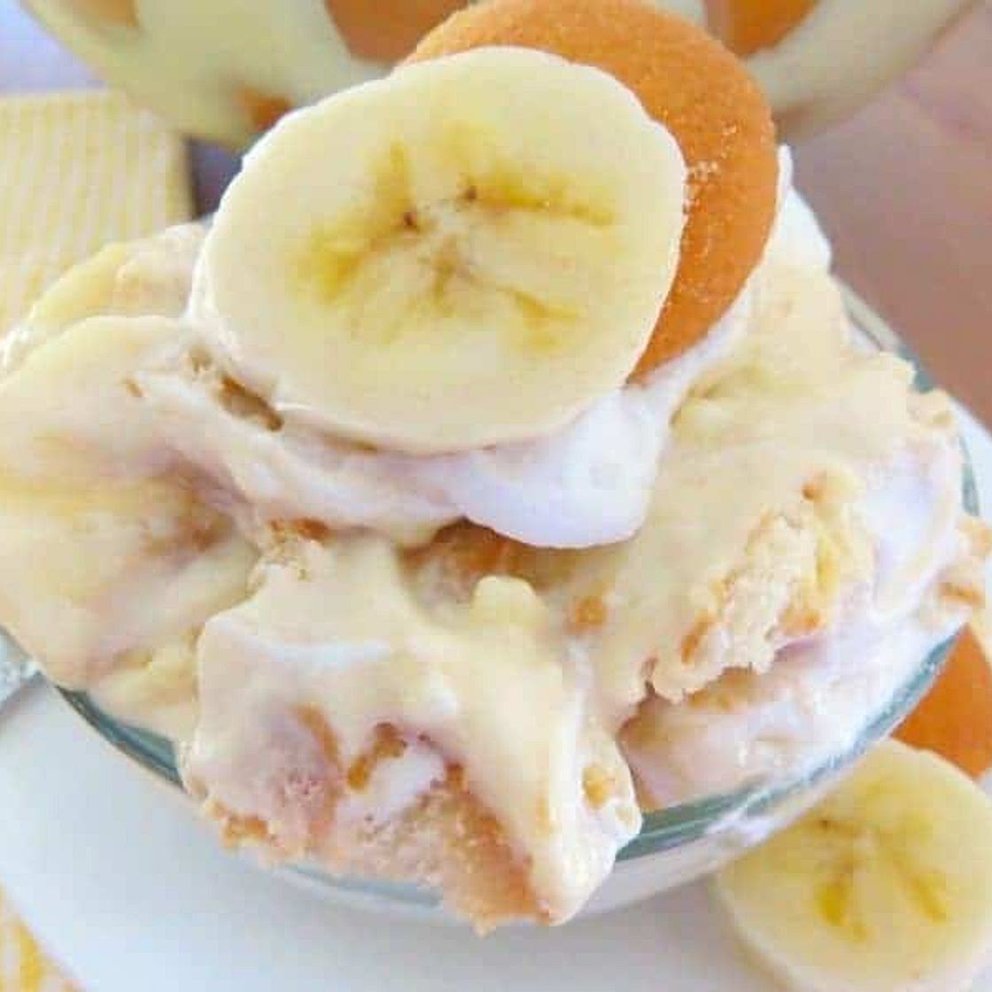 THE BEST BANANA PUDDING