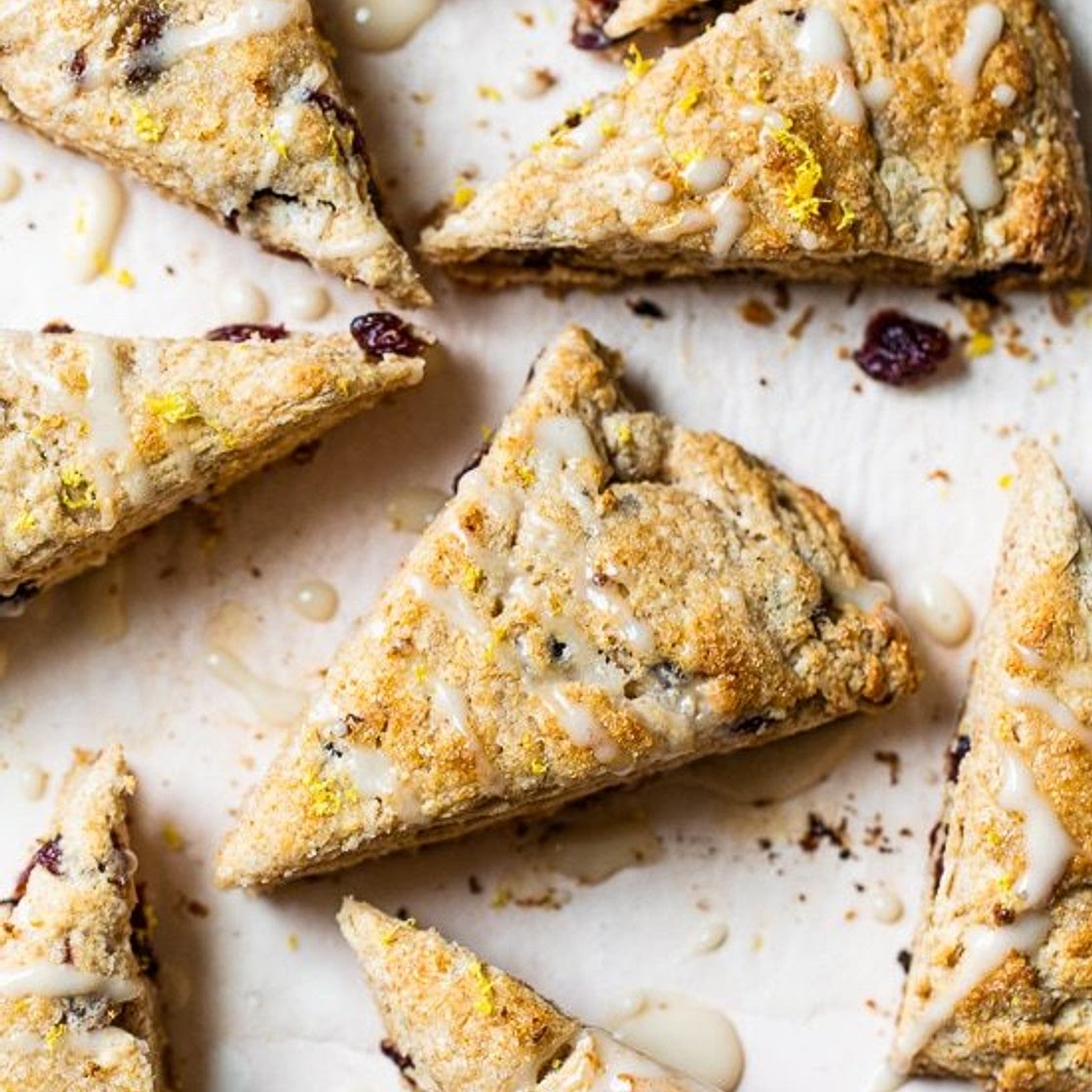 Lemon Cranberry Scones