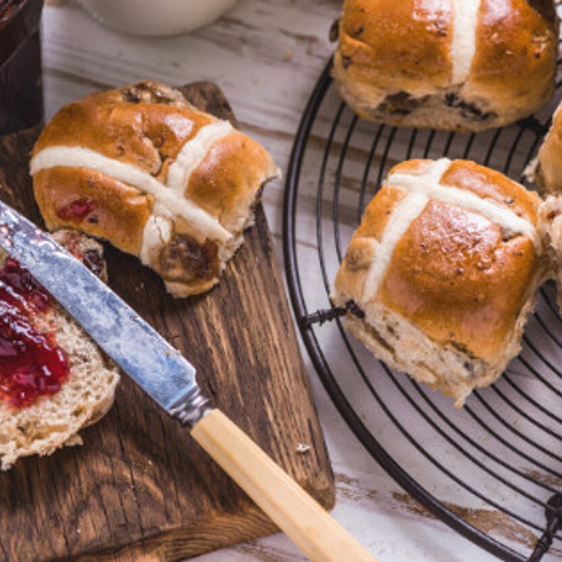 Hot Cross buns - Guyana Dining
