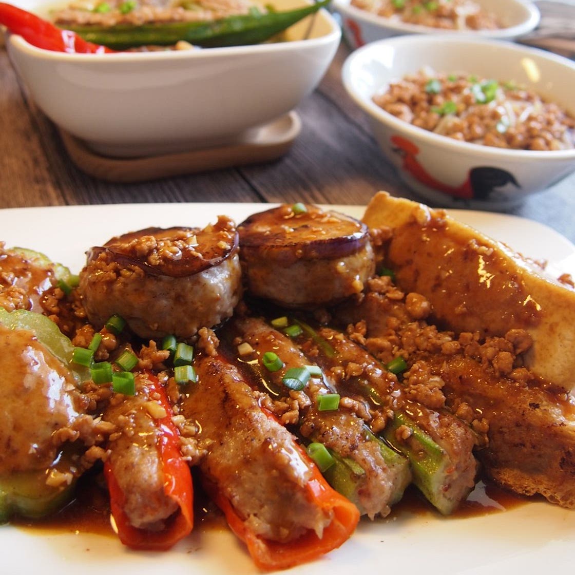 Traditional Hakka Yong Tau Foo 祖传客家酿豆腐