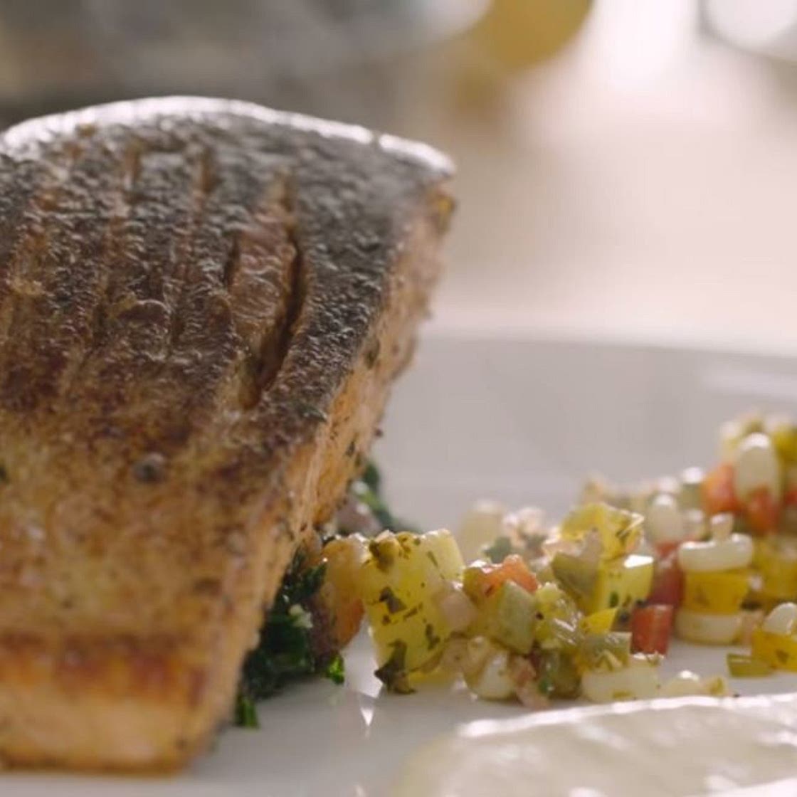 Cajun Seasoned Salmon Fillet