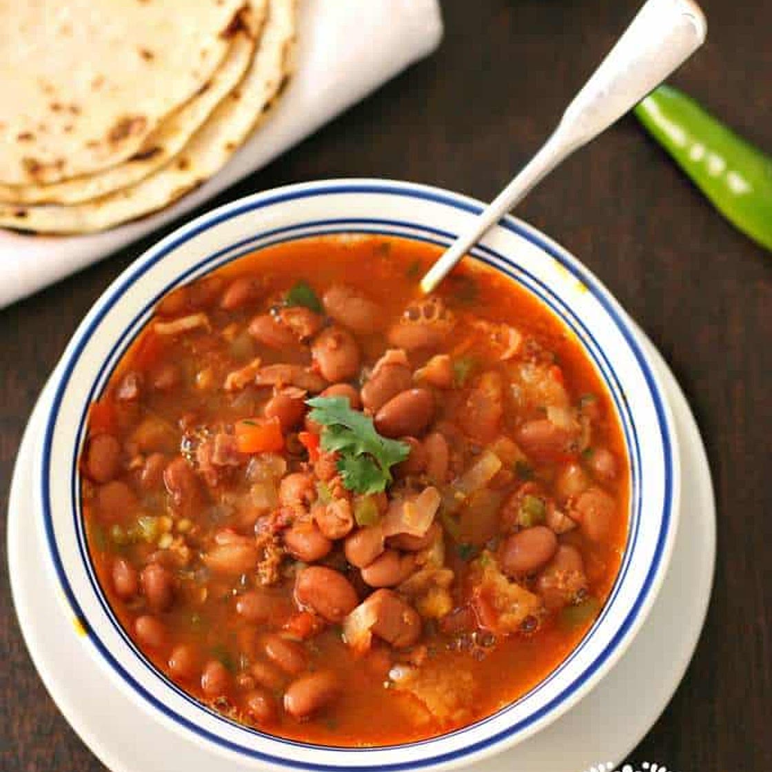 Mexican Cowboy Beans (Frijoles Charros)