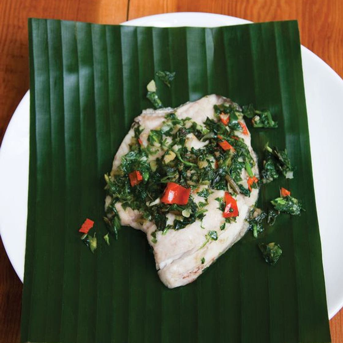 Dai Banana Leaf Fish, Feeding the Dragon Recipe for Chinese-Lunar New Year