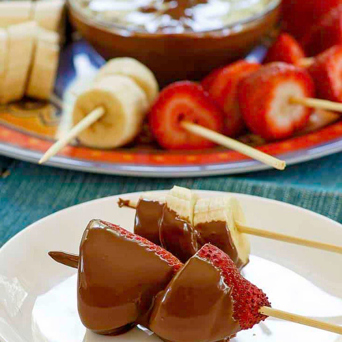 Melting Pot Chocolate Fondue Recipe