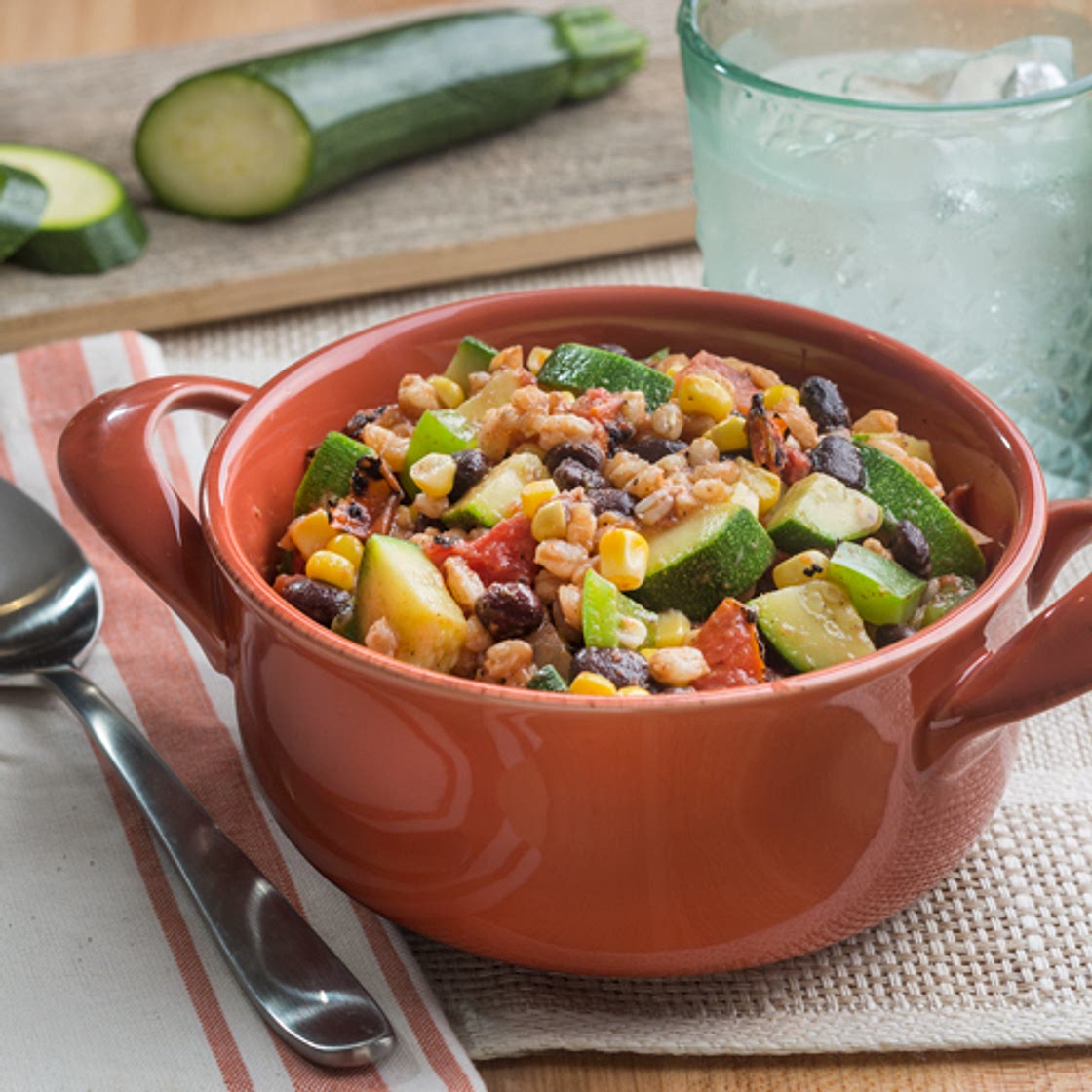 Vegetarian Farro Skillet